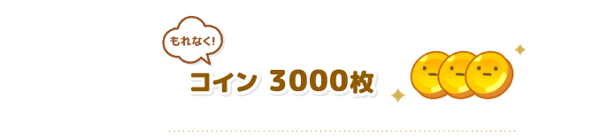 コイン 3000枚